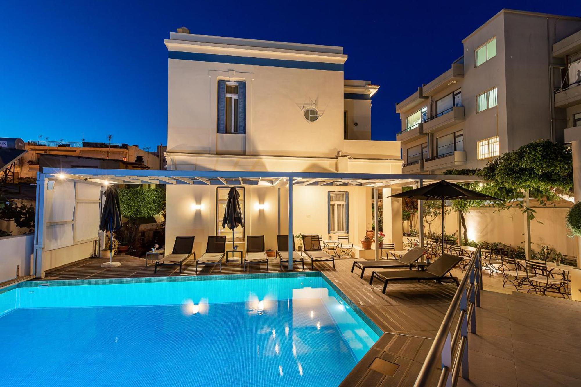 Creta Elena Aparthotel Chania  ภายนอก รูปภาพ