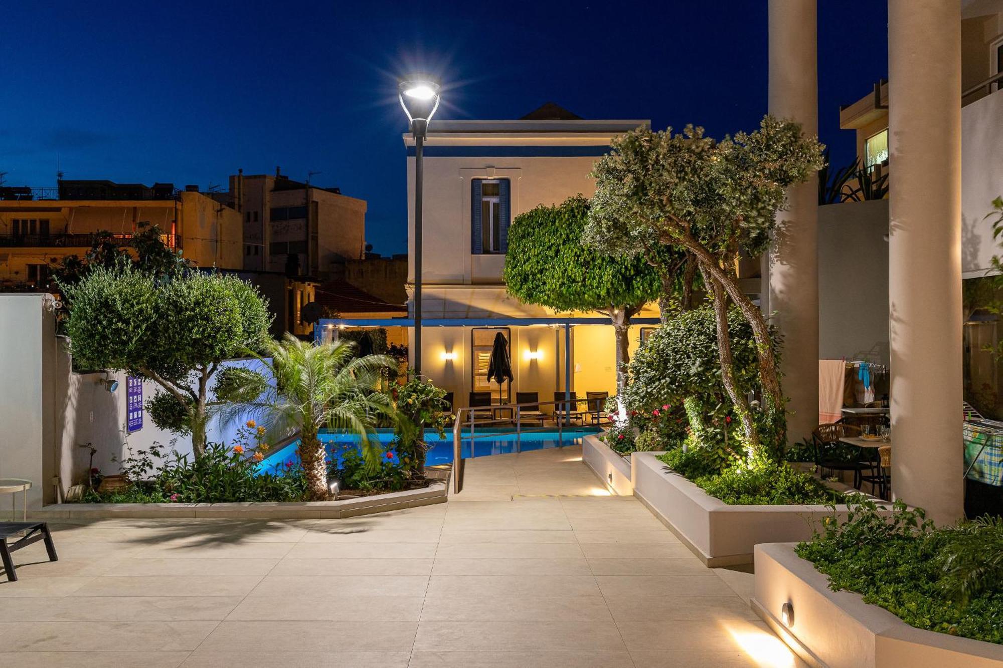 Creta Elena Aparthotel Chania  ภายนอก รูปภาพ