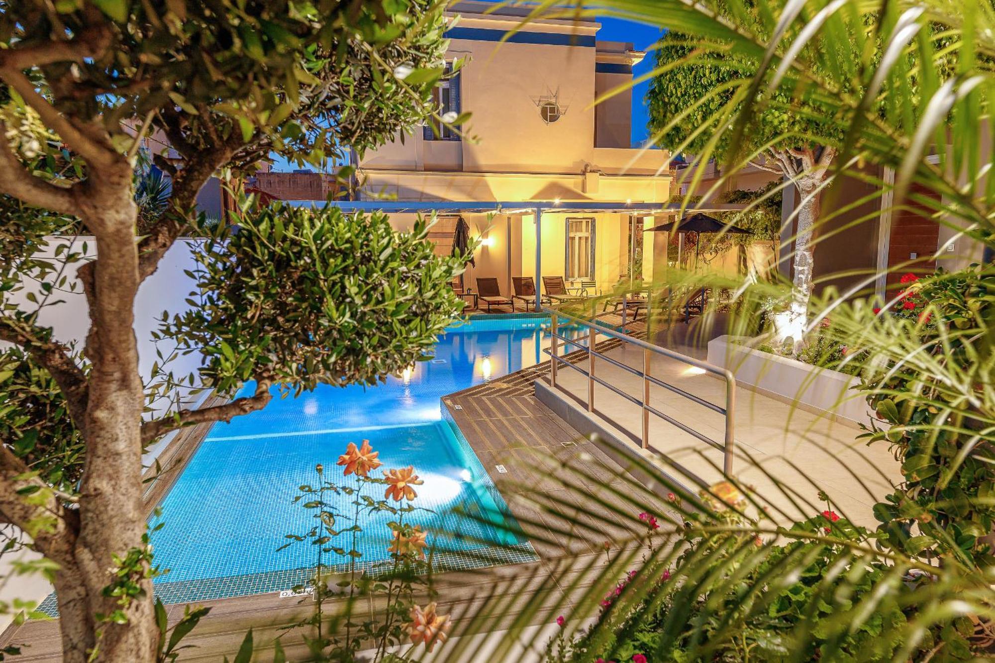 Creta Elena Aparthotel Chania  ภายนอก รูปภาพ